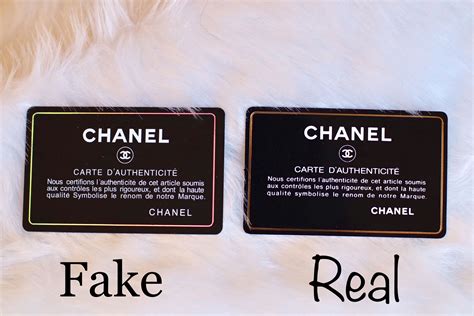 fake chanel bags|authenticity card chanel.